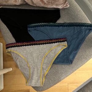 NWOT BOMBAS Women's Cotton Modal Blend Bikini underwear Size Women's Medium